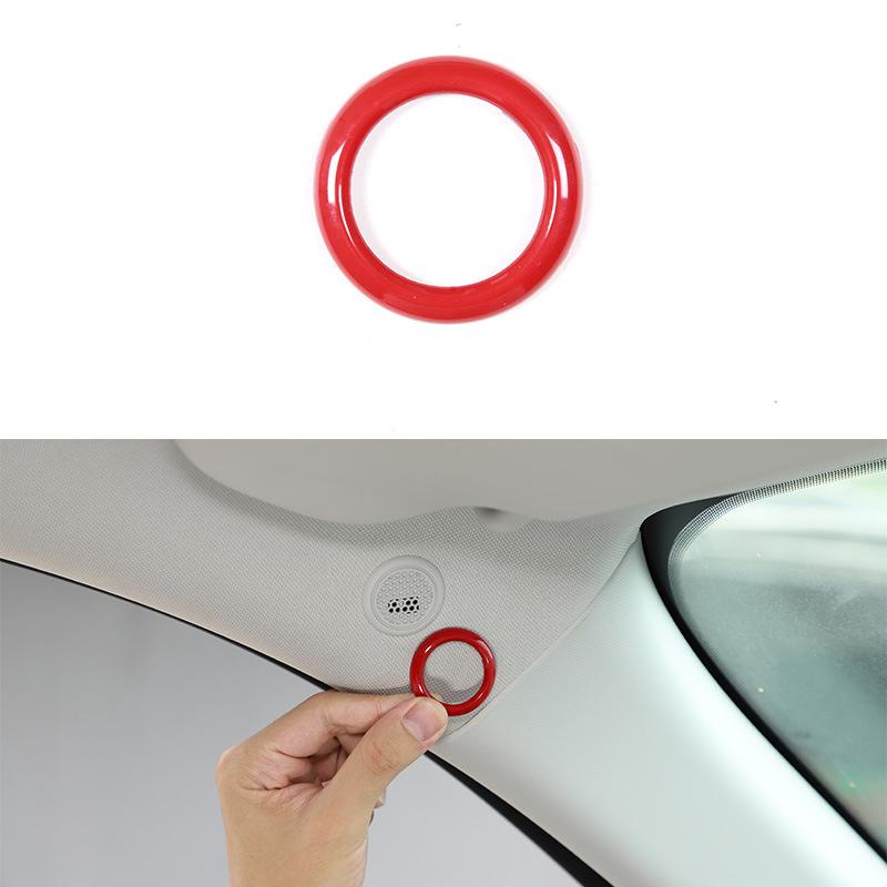 Стиль углеродного волокна, автомобильный динамик на крыше, накладка на микрофон, наклейка для Ford Maverick 2022, авто интерьер