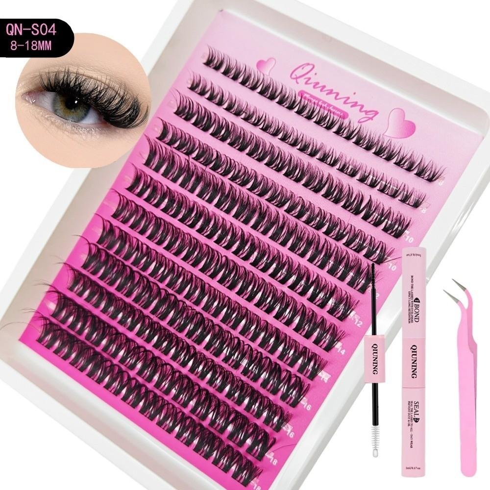 Natural Anime Look Segmented False Eyelashes DIY Grafting Eyelashes  DIY Eyelashes Makeup