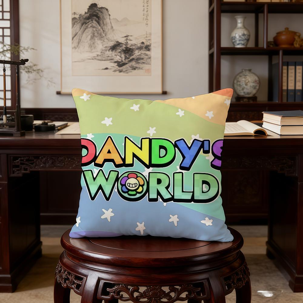 Игровой D-Dandys World Наволочка Подарки на День Рождения и Юбилей Двусторонняя Печать Молния Наволочка Мягкая Кожа Постельное Белье