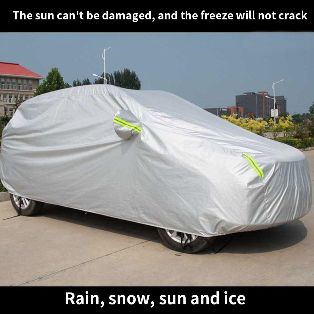 1X Чехол для автомобиля Защита от царапин Пыль УФ Солнце Дождь Водонепроницаемый Устойчивый