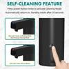 Black Stainless Steel Motion Sensor Automatic Soap Dispenser USB C Rechargeable IPX5 Waterproof for Kitchen Bathroom