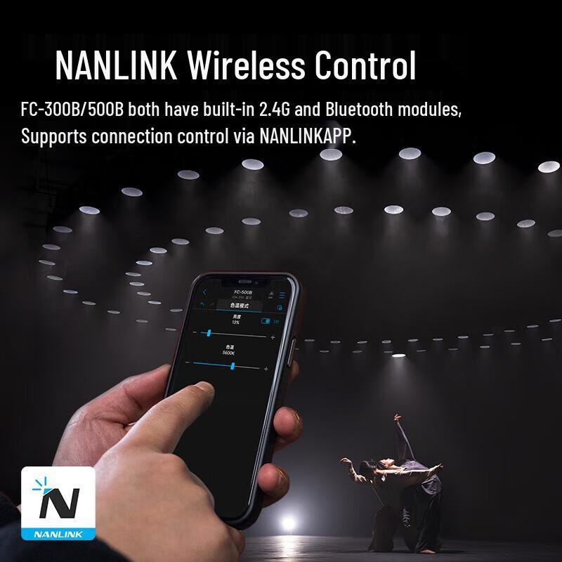 NANLITE FC-300B Bi-Color LED Video Light