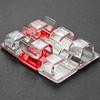 R-Shaped Self-Adhesive Cable Management Clip - Transparent, No-Punch Wire Pressing Clip