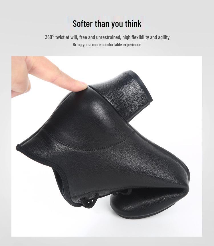 Женские латиноамериканские бальные танцевальные ботинки на высоком голенище с мягкой подошвой