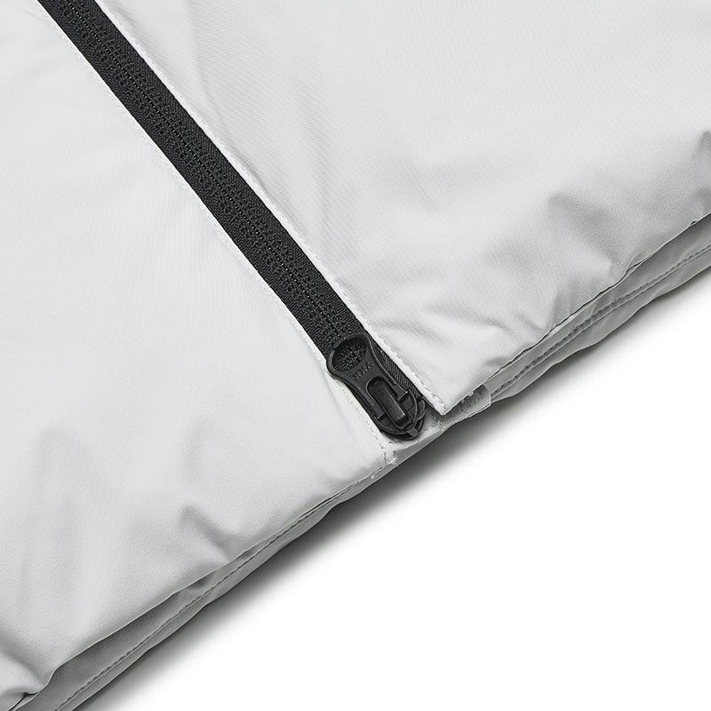 Fila Оригинальная модная универсальная повседневная простая удобная теплая пуховая куртка мужская верхняя одежда Void-Grey F71M449901F-GY