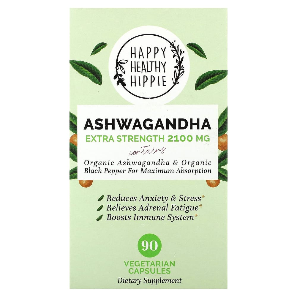 Ashwagandha Extra Strength 2100mg Veggie Capsules, 90 Count