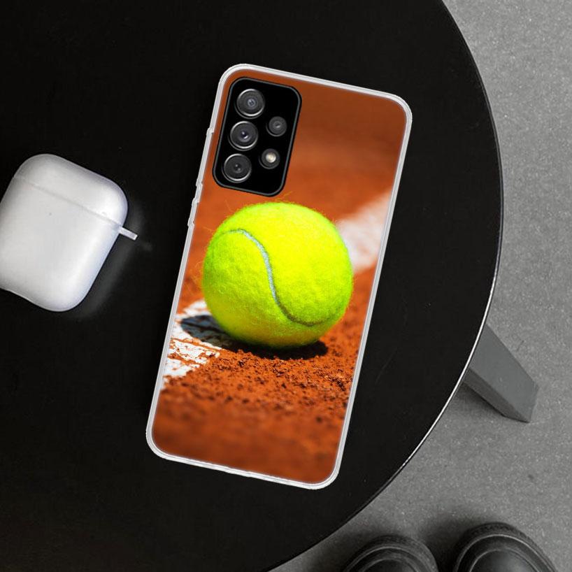 Tennis Sport Phone Case for Samsung Galaxy A17 A16 A26 A36 A56 A57 A37 A15 A25 A35 A55 A14 A24 A34 A54 A13 A23 A33 A53 Galaxy A1