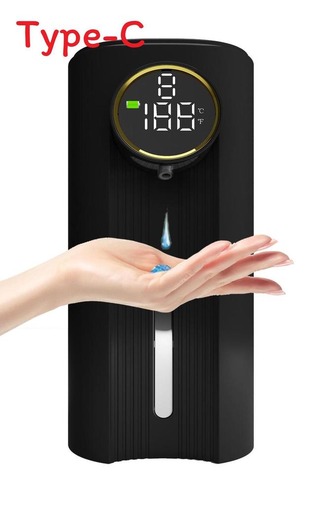 Touchless Desk Soap Dispenser With Foam And Gel Options For Home Office Hygiene