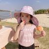 Neck Ear Cover Children's Sunscreen Hat With Whistle Kids Beach Caps Summer Baby Hat  UV Protection