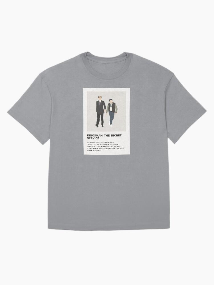 Kingsman Kingsman Minimalist Poster Oversized T-Shirt