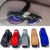 Universal Car Auto Sun Visor Glasses Box Sunglasses Clip Card Ticket Holder Fastener Pen Case Eyeglasses Accessories