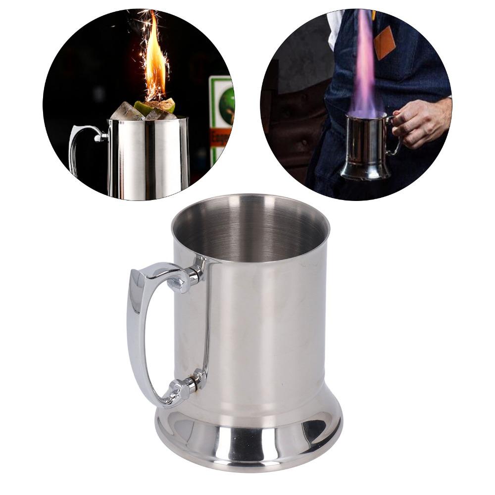 Double Wall Stainless Steel Beer Mug Insulated Insulated Coffee Mug Hot Beverages