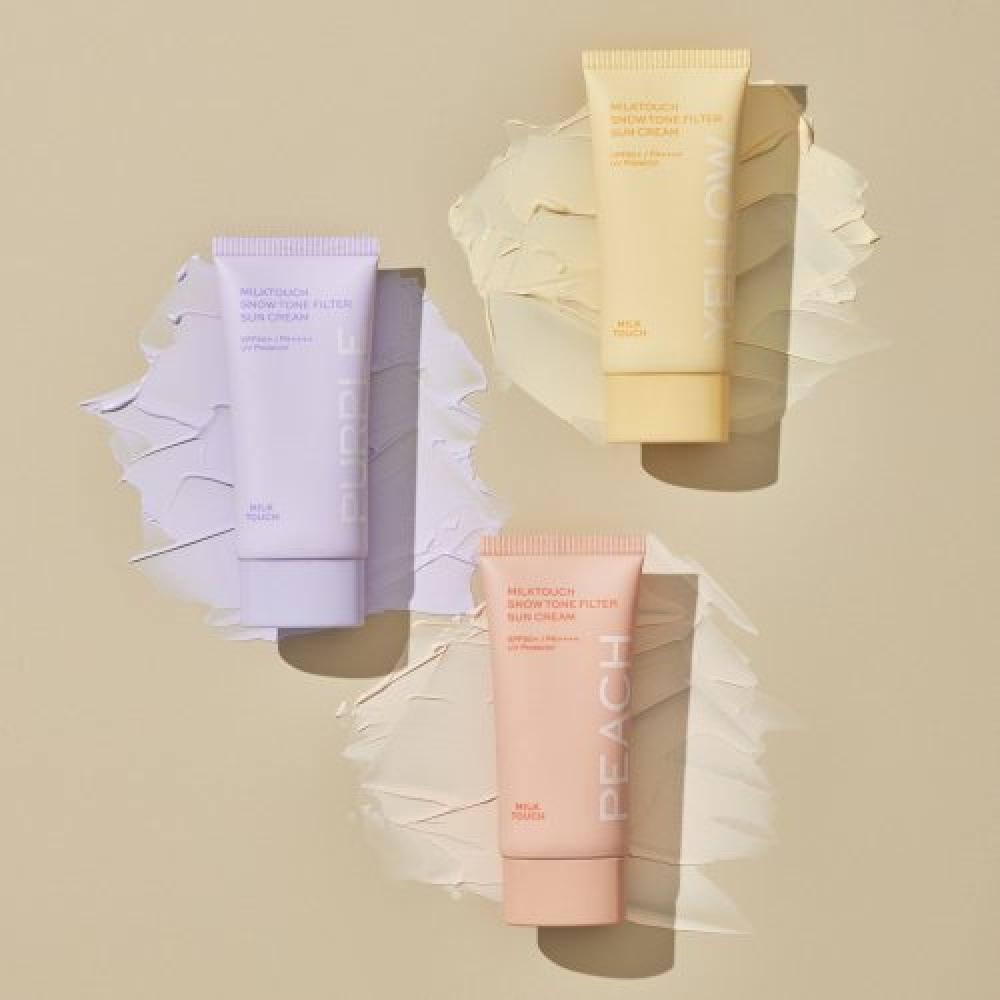 Солнцезащитный крем Milktouch Snow Tone Filter 50 мл