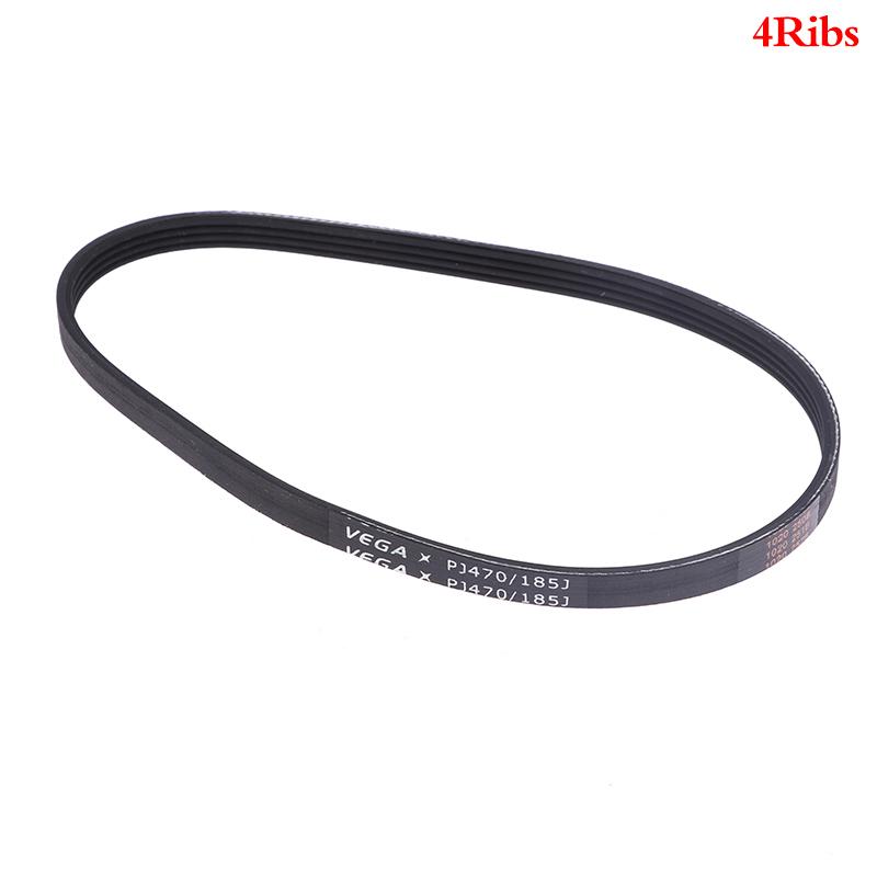 Резиновый клиновой ремень Vega Pj470 185J 3/4/5/6 ребер для деталей ремня двигателя модели Diy