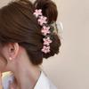 Flower Sweet Hairpin Hair Crab For Women Simple Ponytail Hair Clip Korean Beach Hawaii Hair Claws Barrette Hair Accessories