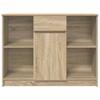 Sideboard with Drawer Sonoma Oak 101 x 35 x 76 cm Engineered Wood