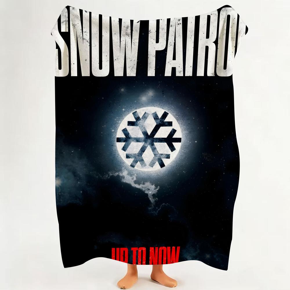 Music SSnow PPatrol Throw Flannel Throw Blanket Suitable for Sofa Living Room Bedroom