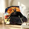Batman Pattern Blanket for Home Decoration, Bed, Sofa, Car Travel, Camping, Suitable for All Seasons, Birthday Christmas Gift