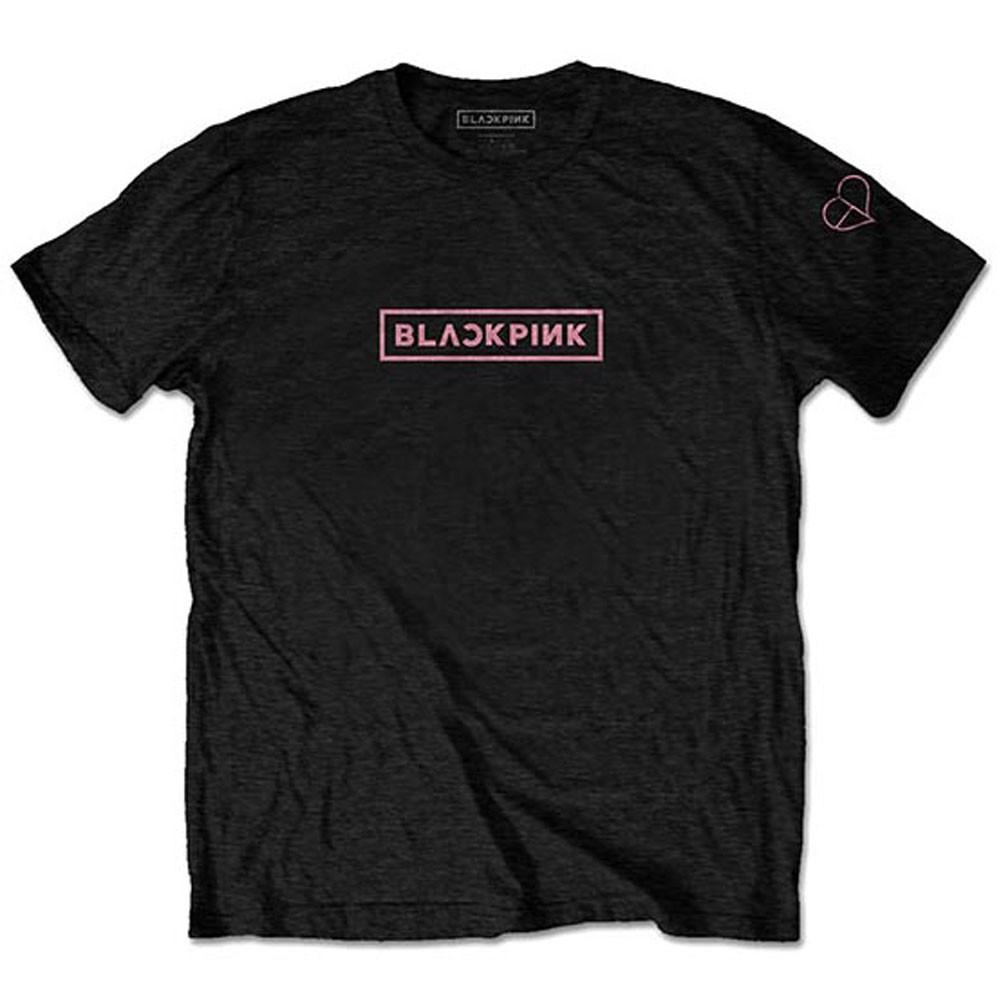 BlackPink The Album Track list (Back Print) Slim Fit T-shirt Medium Black