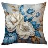 Новая Ретро Наволочка с Пионом, Домашняя, для Диванной Подушки