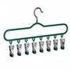Windproof Clothes Drying Rack 8 Clips Hat Rack New Clothes Hanger  for Home Dormitory