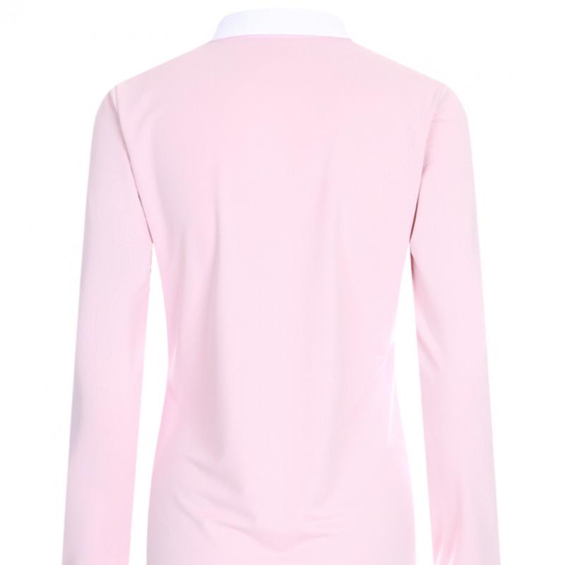 Shop Women Golf Wear Zip Long Sleeve T shirT Black Lb Wsh 226