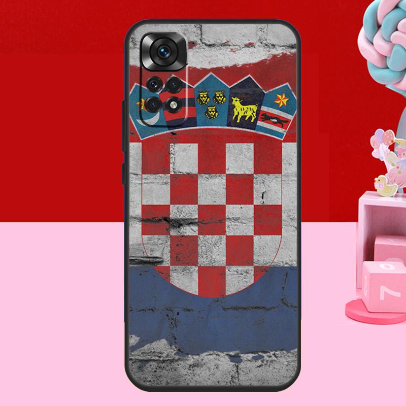 Croatia Flag Case For Xiaomi Redmi Note 14 13 12 10 11 15 Pro Plus Redmi 15 C 10C 12C 13C 14C Soft Cover