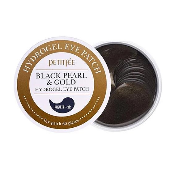 PETITFEE Black Pearl & Gold Hydrogel Eye Patch 24K 1,4 г * 60 шт.