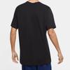 Nike Футболки Мужские Черные С Круглым Вырезом Умеренный Прямой Крой CV1096-010