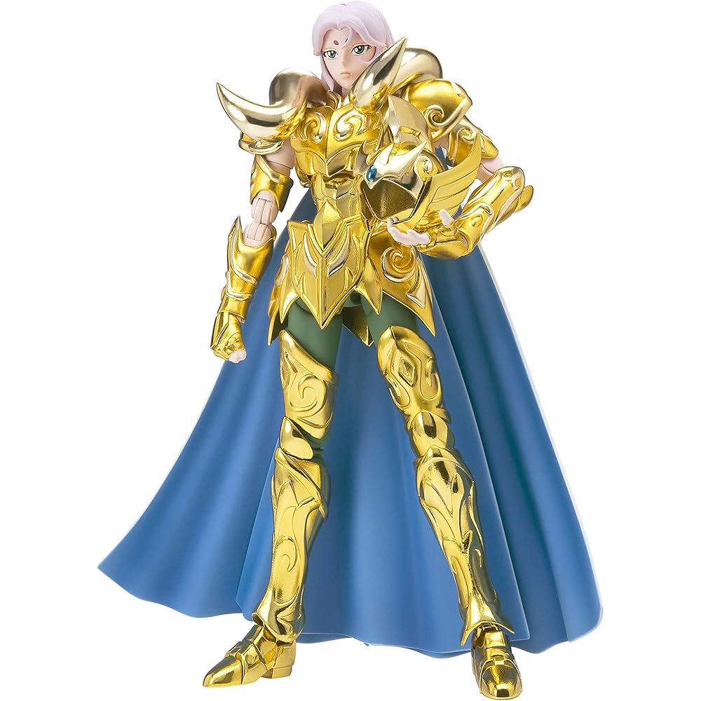 TAMASHII NATIONS Saint Cloth Myth EX Aries Mu Revival Version 180mm Painted Action Figure ABS PVC Diecast