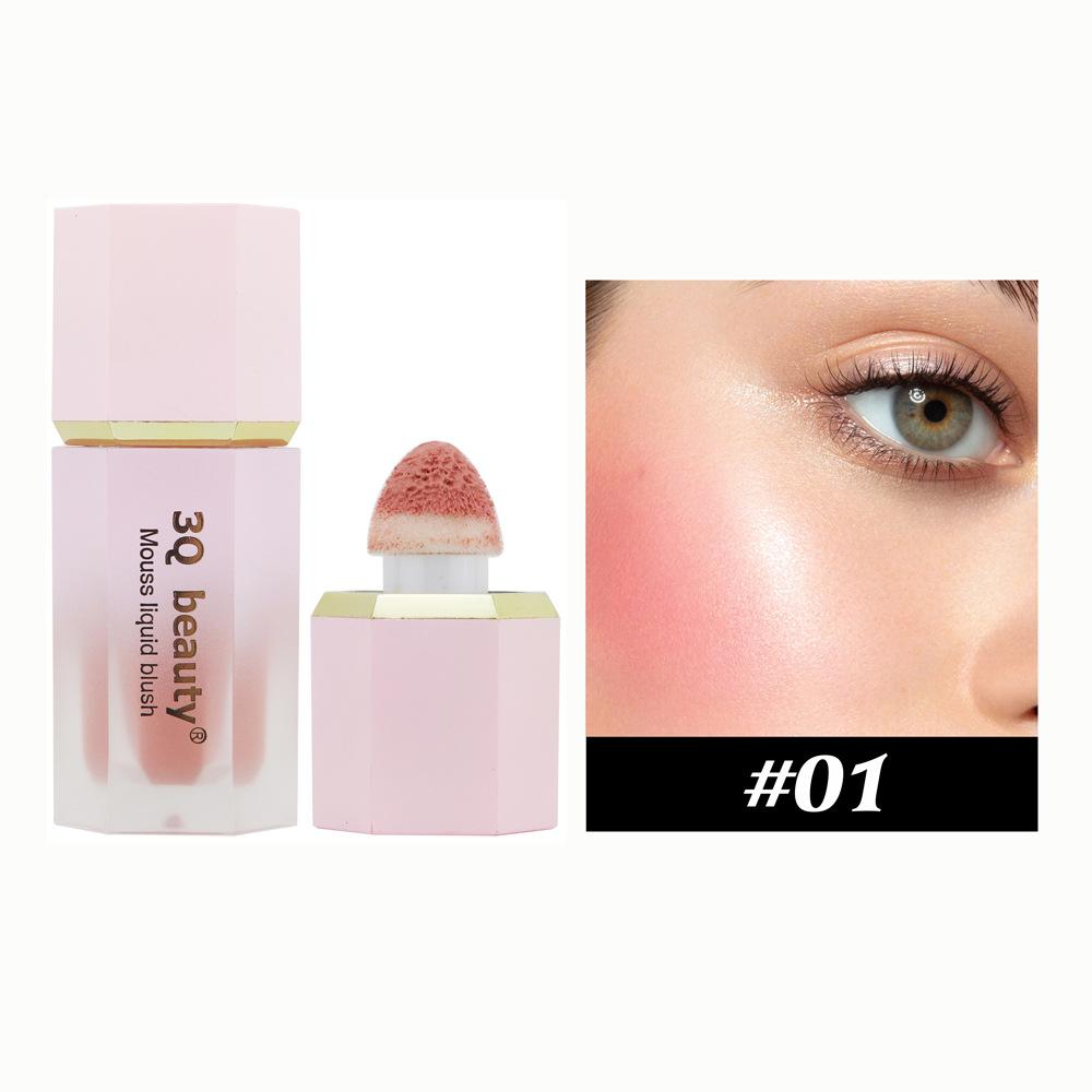 Жидкие румяна, одноцветные, шелковистые, кремовые, увлажняющие, естественное осветление и контуринг, инструмент для макияжа телесного цвета