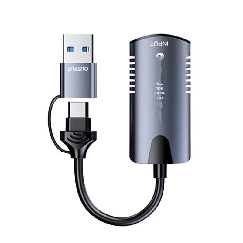 Карта видеозахвата Biyazi 4K HDMI с выходом USB/Type-C