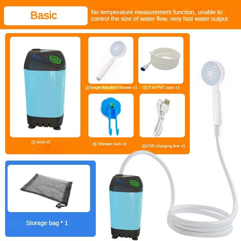 Общежитие Простой Электрический Душ Сельское Домашнее Хозяйство Портативная Душевая Лейка Уличный Портативный Инструмент для Кемпинга