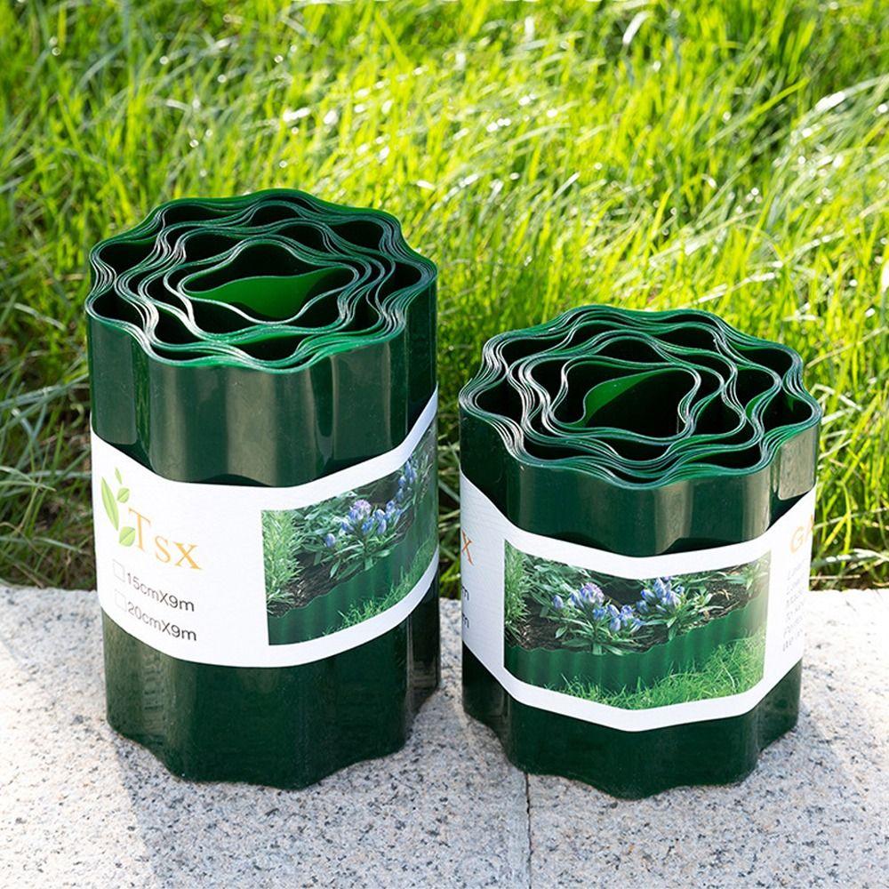Moisture-resistant Plastic Garden Fence Bendable Lawn Border Fence Farm Allotment