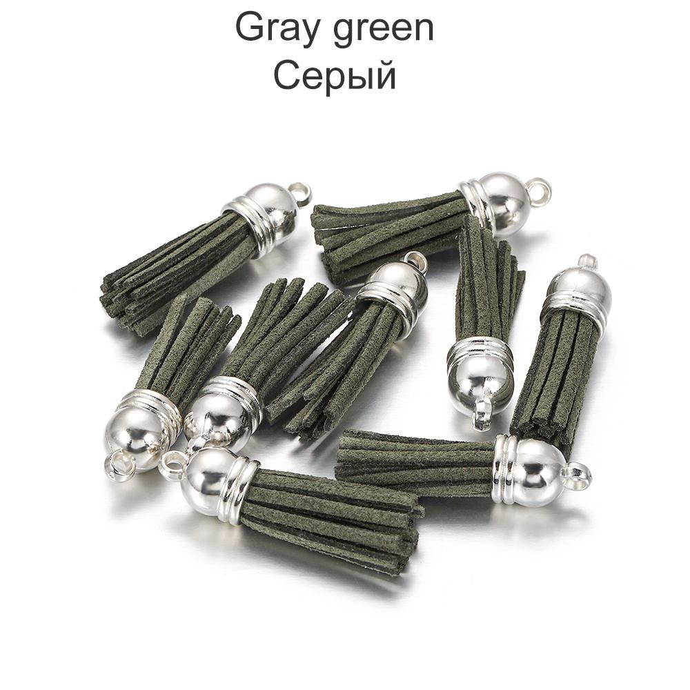 20pcs/lot 38mm Tassel Vintage Leather Tassels Fringe for Purl Macrame Pendant For DIY Jewelry Making Supplies Accessories