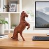 Контейнер для попкорна «Троянский конь», 3D-печатные стоячие фигурки-контейнеры, Современная фигурка для стола, Двойное использование: коробка для закусок и декора, Скульптура-ведерко для