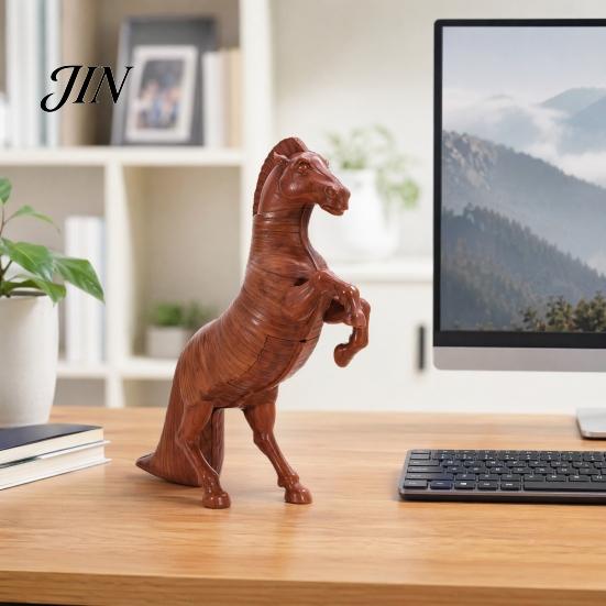 Контейнер для попкорна «Троянский конь», 3D-печатные стоячие фигурки-контейнеры, Современная фигурка для стола, Двойное использование: коробка для закусок и декора, Скульптура-ведерко для