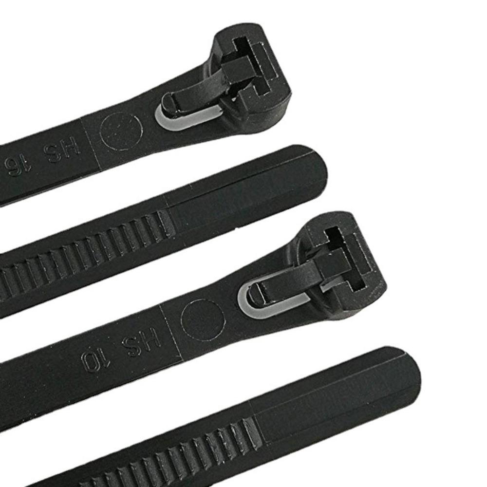 50pcs Loose Slipknot Cable Zip Tie 5*200 Nylon Cable Tie Quality Detachable Bundle