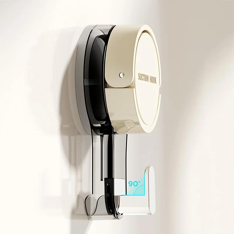 1-3 шт. Крючок на присоске Многоразовый Сильный Вакуумный Крючки на присоске для ванной комнаты Водонепроницаемая Вешалка для полотенец Вешалка для одежды Крючок Аксессуар