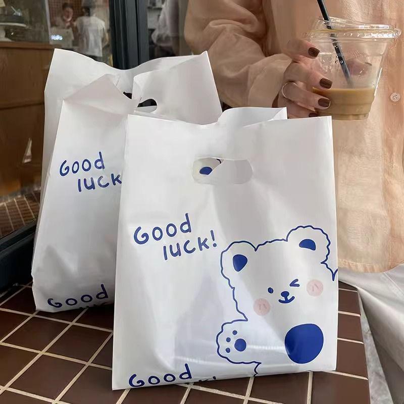 Пластиковая сумка для выпечки торта, еды на вынос, салата, одноразовой еды, прозрачная упаковка