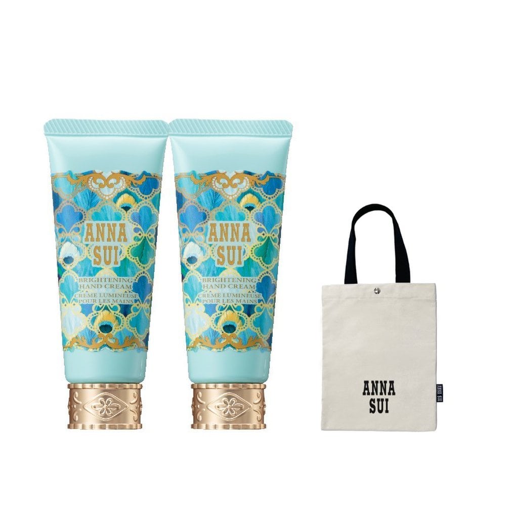 Anna Sui Набор из двух осветляющих кремов для рук 40 мл*2