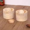 Wooden Dumpling Press Tool Dough Press for Dumplings Hand Pie Maker Rolling Machine Wood