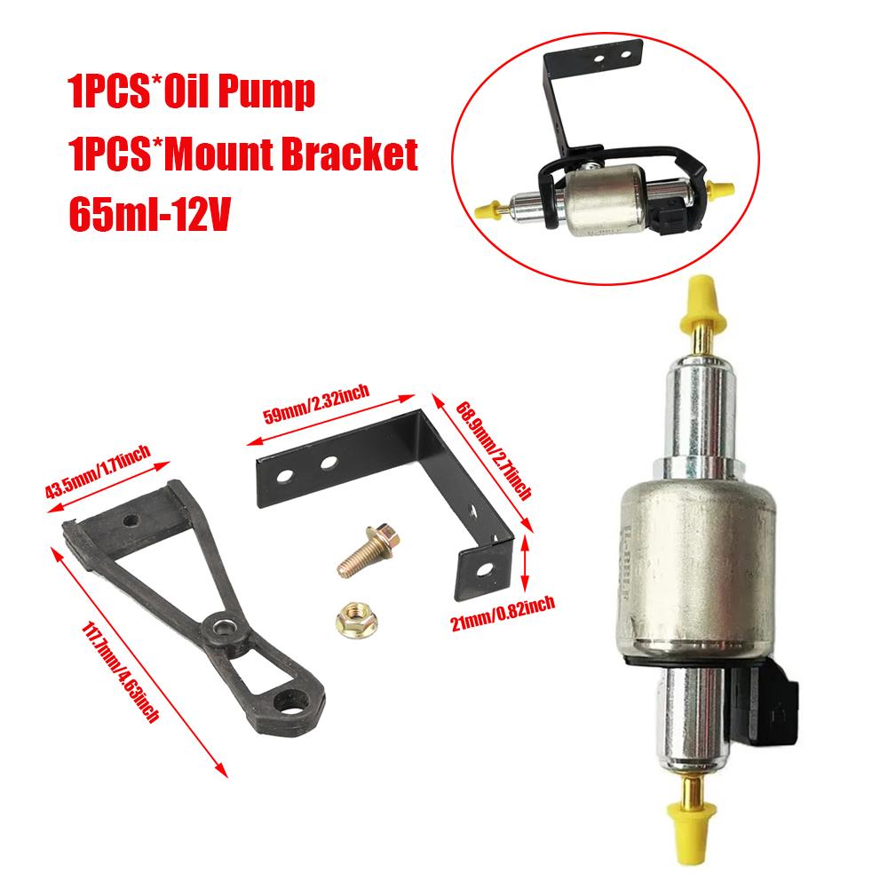 22ml 28ml 65ml Universal Parking Heater Diesel Pump+Mounting Bracket 12V 24V China Heater Parts Oil Pump for Webasto Eberspcher