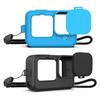 For GoPro Hero 12 11 Silicone Case Drop-proof Protective Case with Lanyard Lens Cap For GOPRO 12 11 10 9 Action Camera Accessory