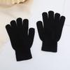 Winter Candy Color All-Match Warm Touch Screen Five-Finger Knitted Gloves Unisex