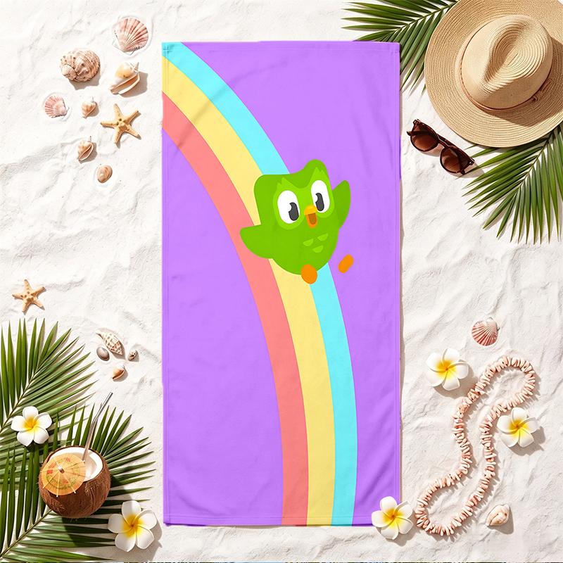 doulingo Soft Beach Towel Stylish Beach Pool Towel for Summer Seaside Vacation Travel