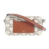 CELINE 10L272DM5.04LE Shoulder Bag Tan/Ecru Canvas/leather Women