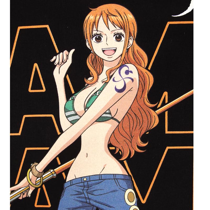 EVERSOUL ONE PIECE Short Featuring Straw Hat and Character Anime Movie XL Size T-Shirt, Sleeve, Nami, Chopper, Pirates, Luffy, Sanji, Zoro,