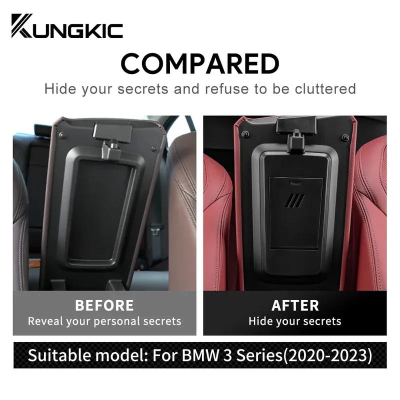 Car Armrest Hidden Storage Box for BMW 3 4 Series i4 G26 G20 G22 - Organizer Interior Modification Product Accessories