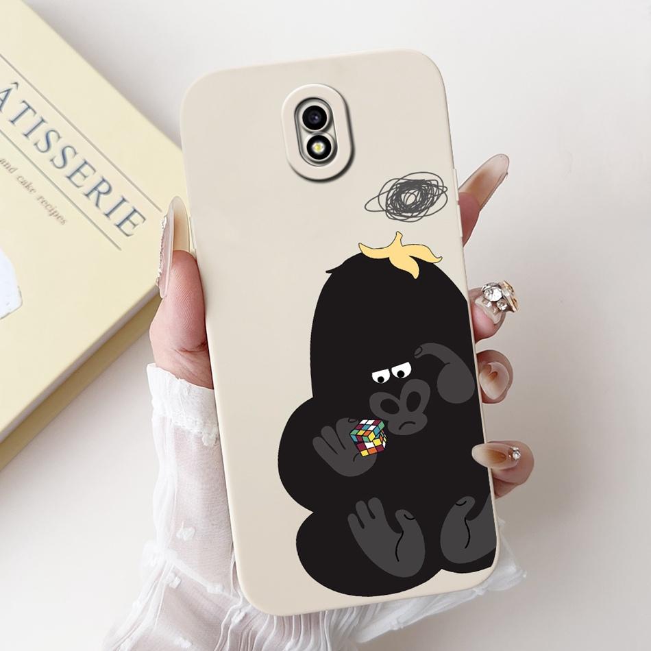 Для Samsung Galaxy J3 J5 J7 2017 Милый Рисунок Мультяшный Кролик Чехол Для Samsung J5Pro J7Pro J3 Pro 2017 Мягкие Силиконовые Чехлы для Телефона